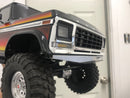 TRX4 Bronco High Clearance Machined Aluminum Bumpers Front and Rear With Accessories Included!